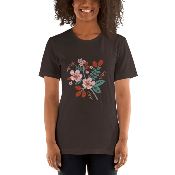 Unisex T-Shirt with Dark Autumn Colors