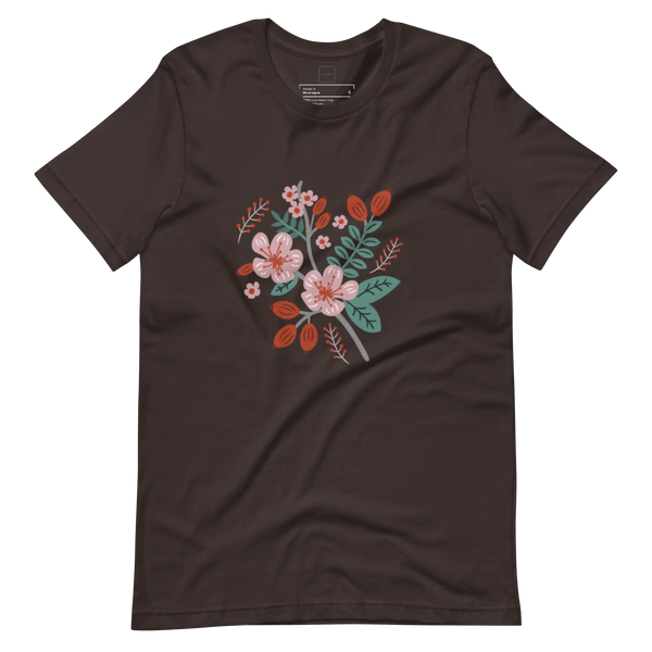 Unisex T-Shirt with Dark Autumn Colors