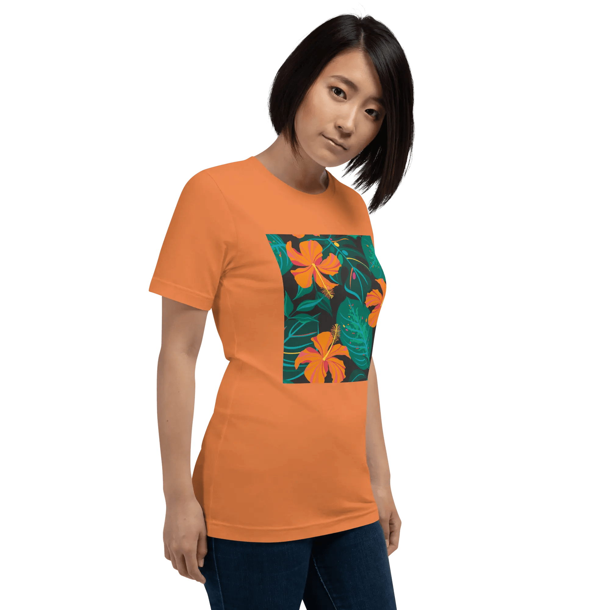 Unisex T-Shirt with Bright Spring Colors