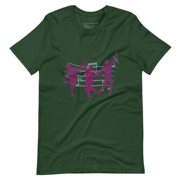 Unisex T-Shirt with Dark Winter Colors