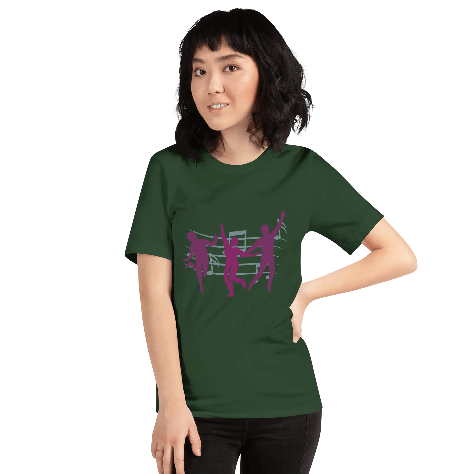 Unisex T-Shirt with Dark Winter Colors