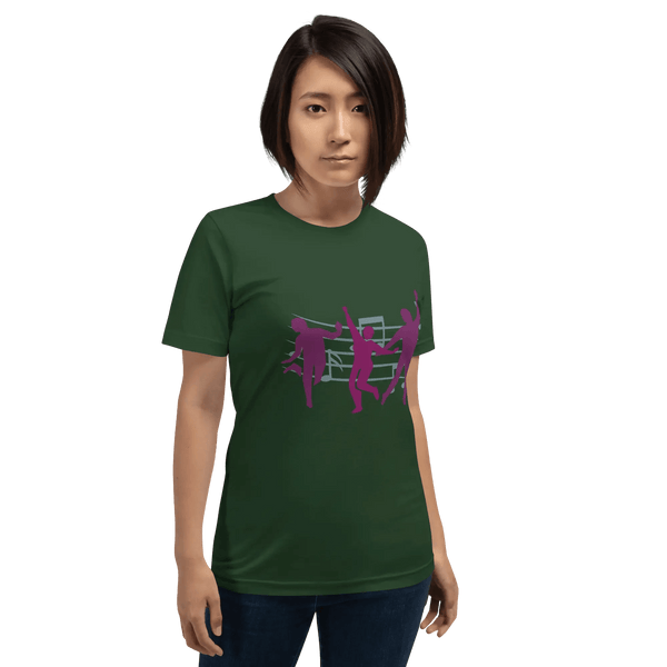Unisex T-Shirt with Dark Winter Colors