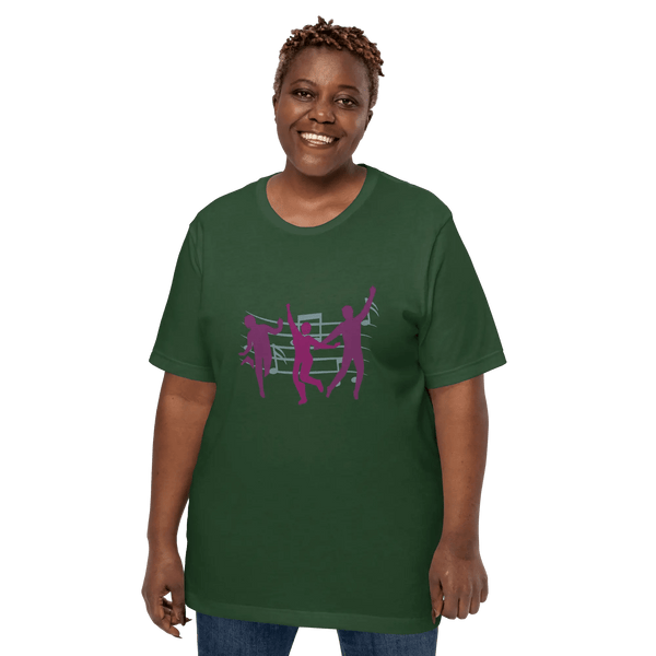 Unisex T-Shirt with Dark Winter Colors
