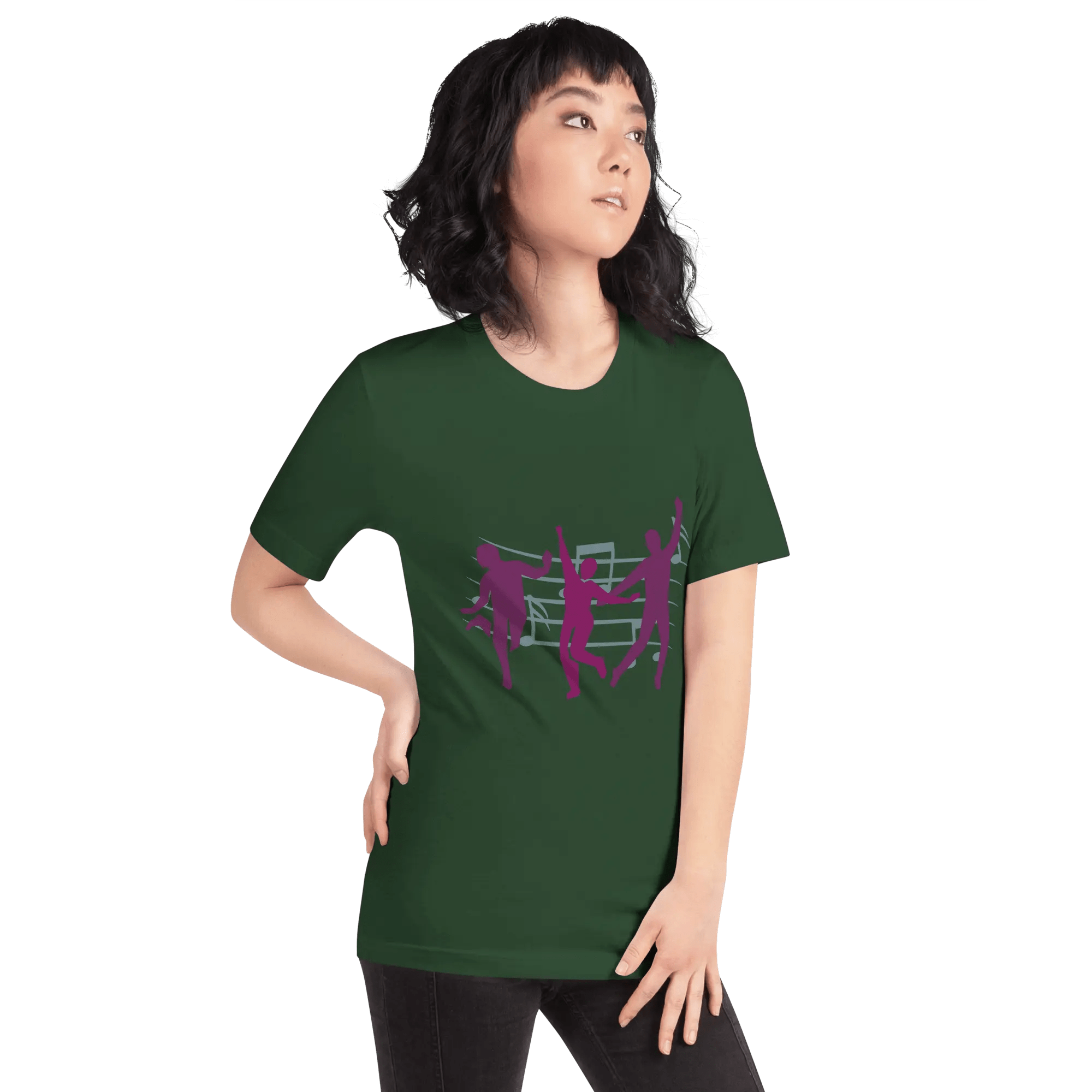 Unisex T-Shirt with Dark Winter Colors
