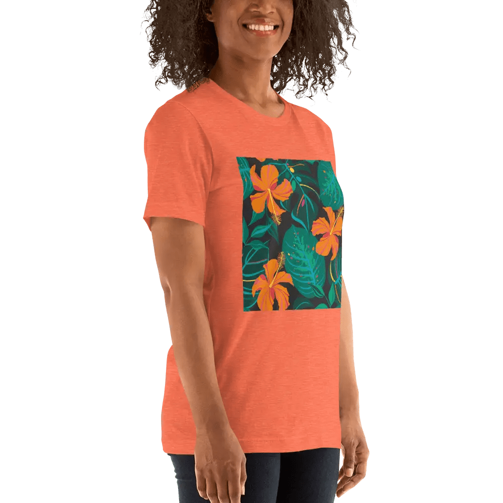 Unisex T-Shirt with Bright Spring Colors
