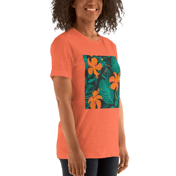 Unisex T-Shirt with Bright Spring Colors