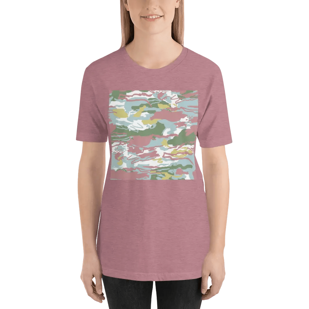 Unisex T-Shirt with Soft Summer Colors