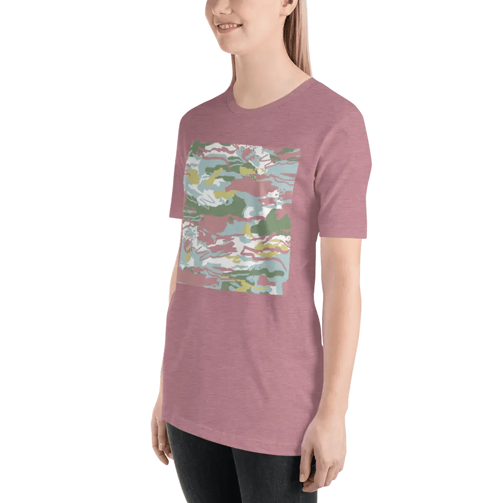 Unisex T-Shirt with Soft Summer Colors
