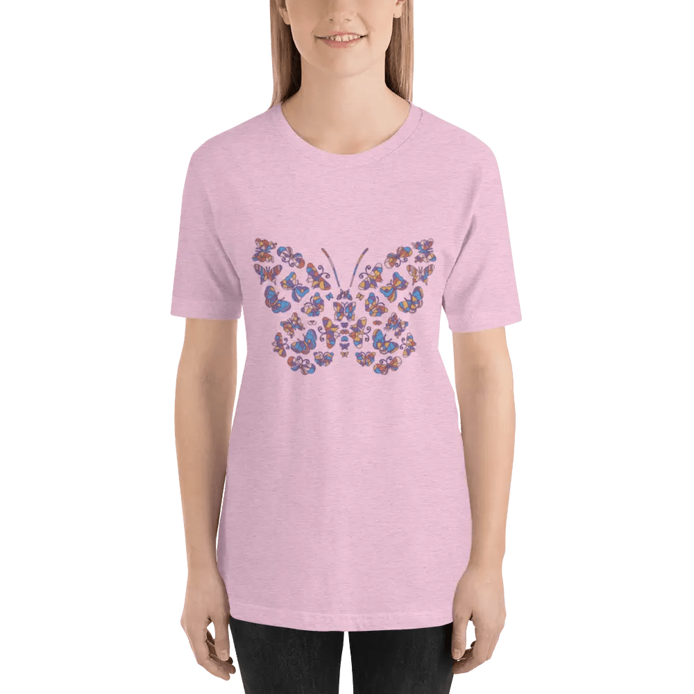 Unisex T-Shirt with Light Spring Colors