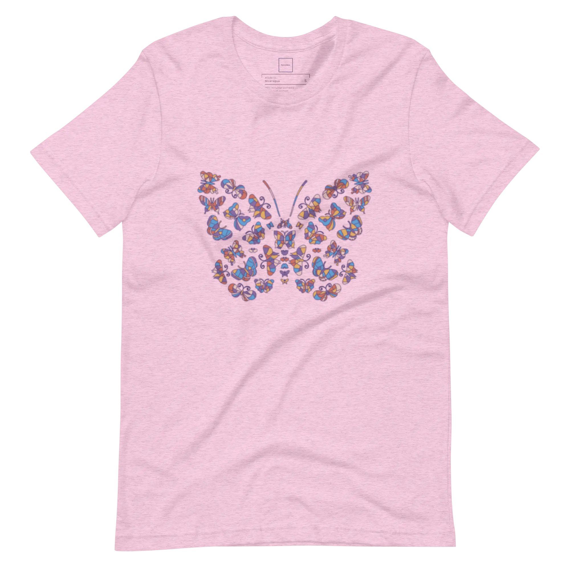 Unisex T-Shirt with Light Spring Colors