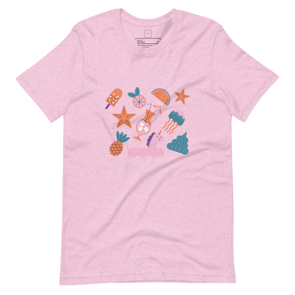 Unisex T-Shirt with True Summer Colors