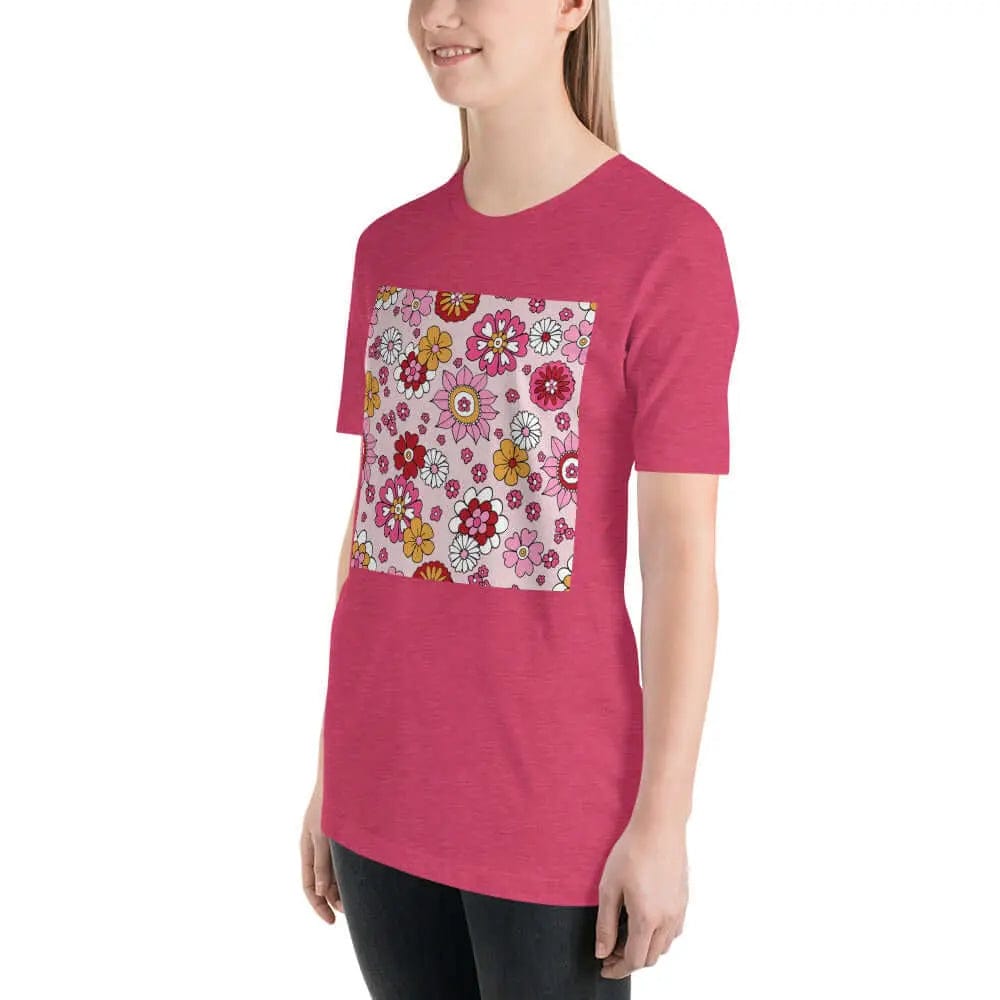 Unisex T-Shirt with Bright Spring Colors