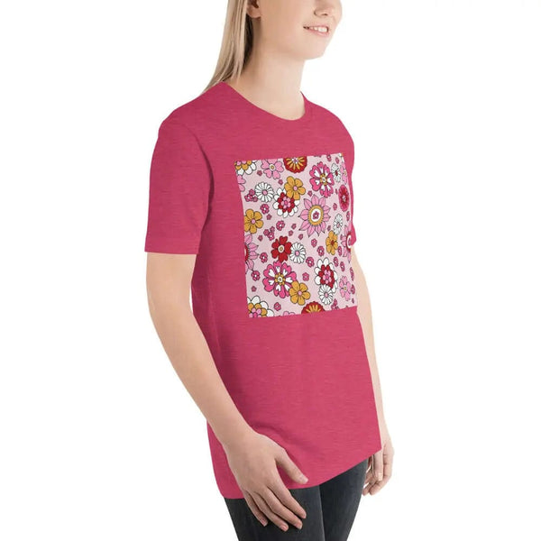 Unisex T-Shirt with Bright Spring Colors