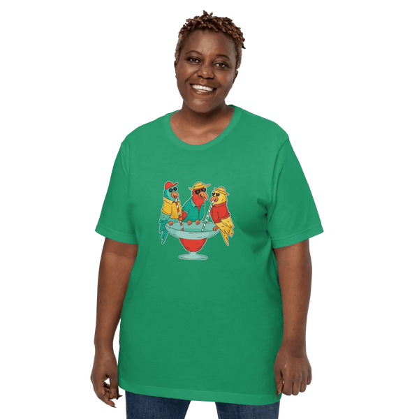Unisex T-Shirt with Bright Spring Colors