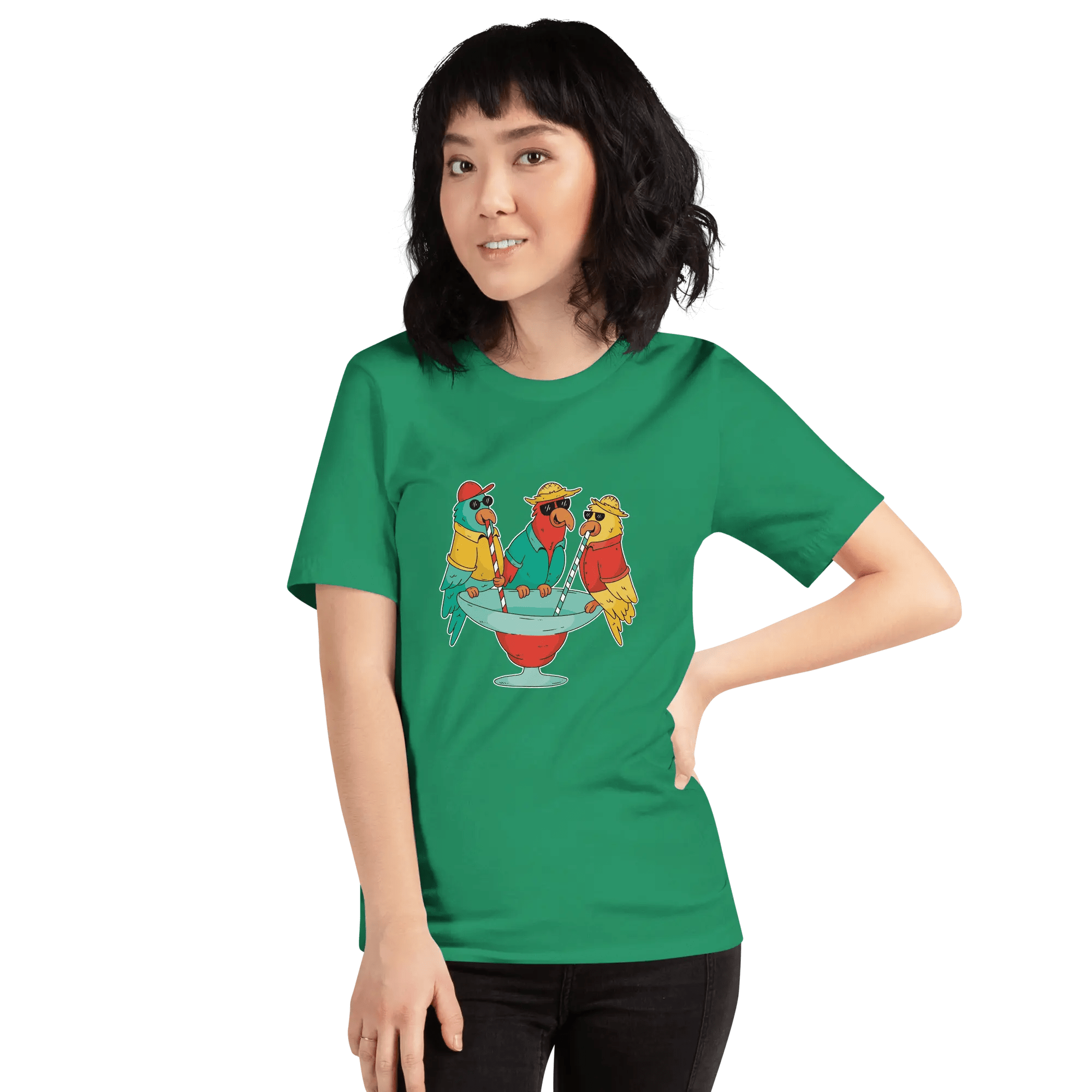 Unisex T-Shirt with Bright Spring Colors