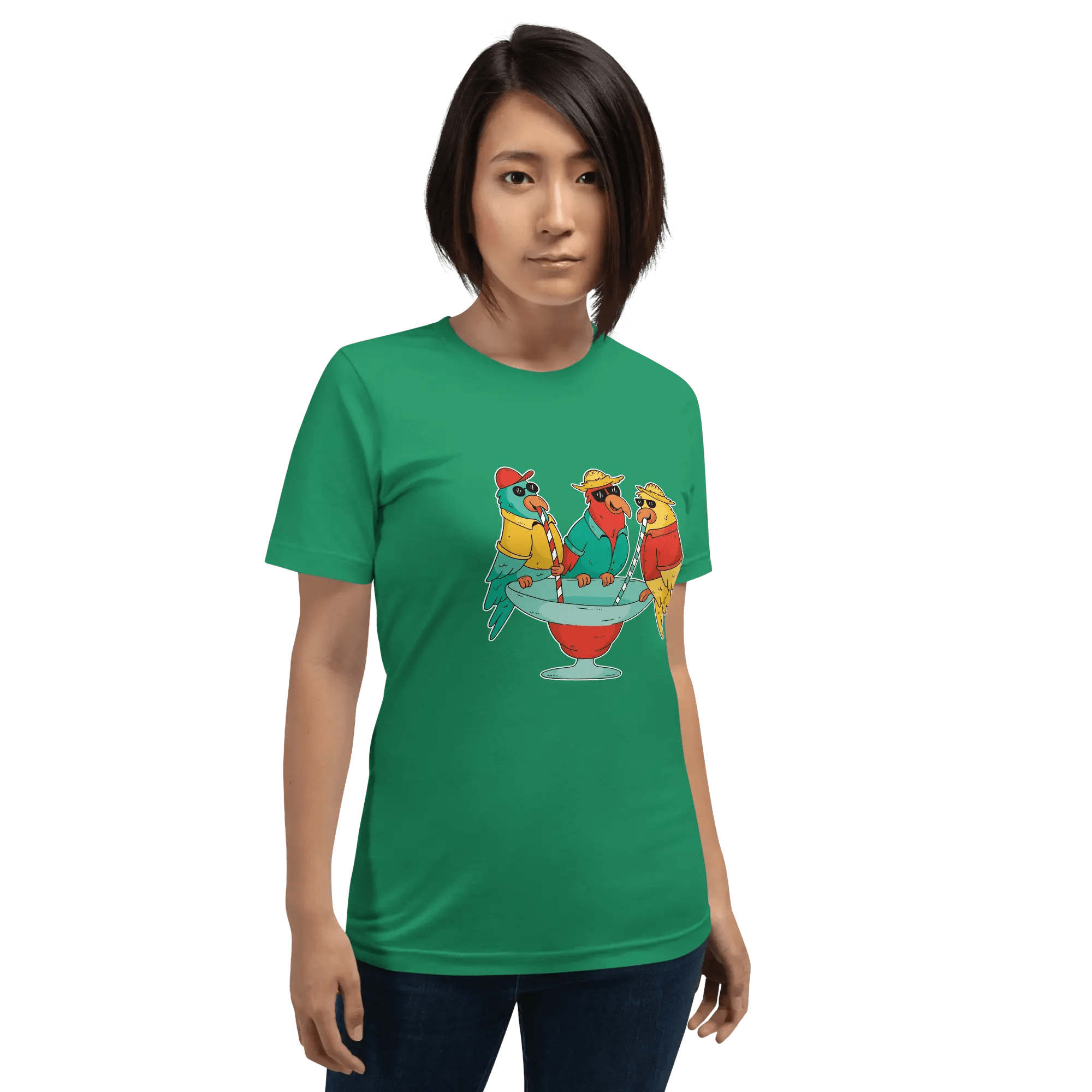 Unisex T-Shirt with Bright Spring Colors