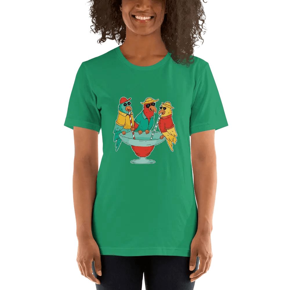 Unisex T-Shirt with Bright Spring Colors
