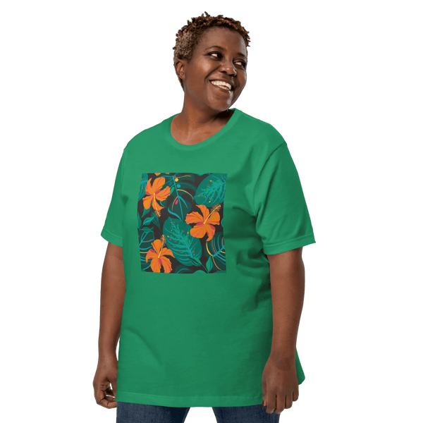 Unisex T-Shirt with Bright Spring Colors