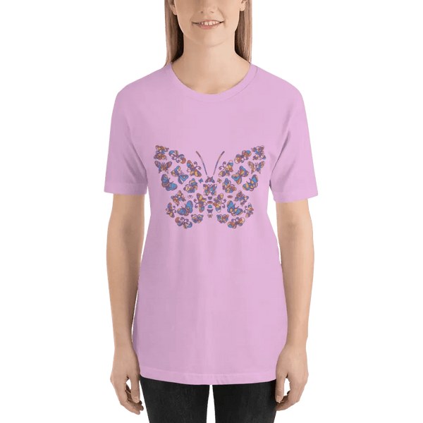 Unisex T-Shirt with Light Spring Colors