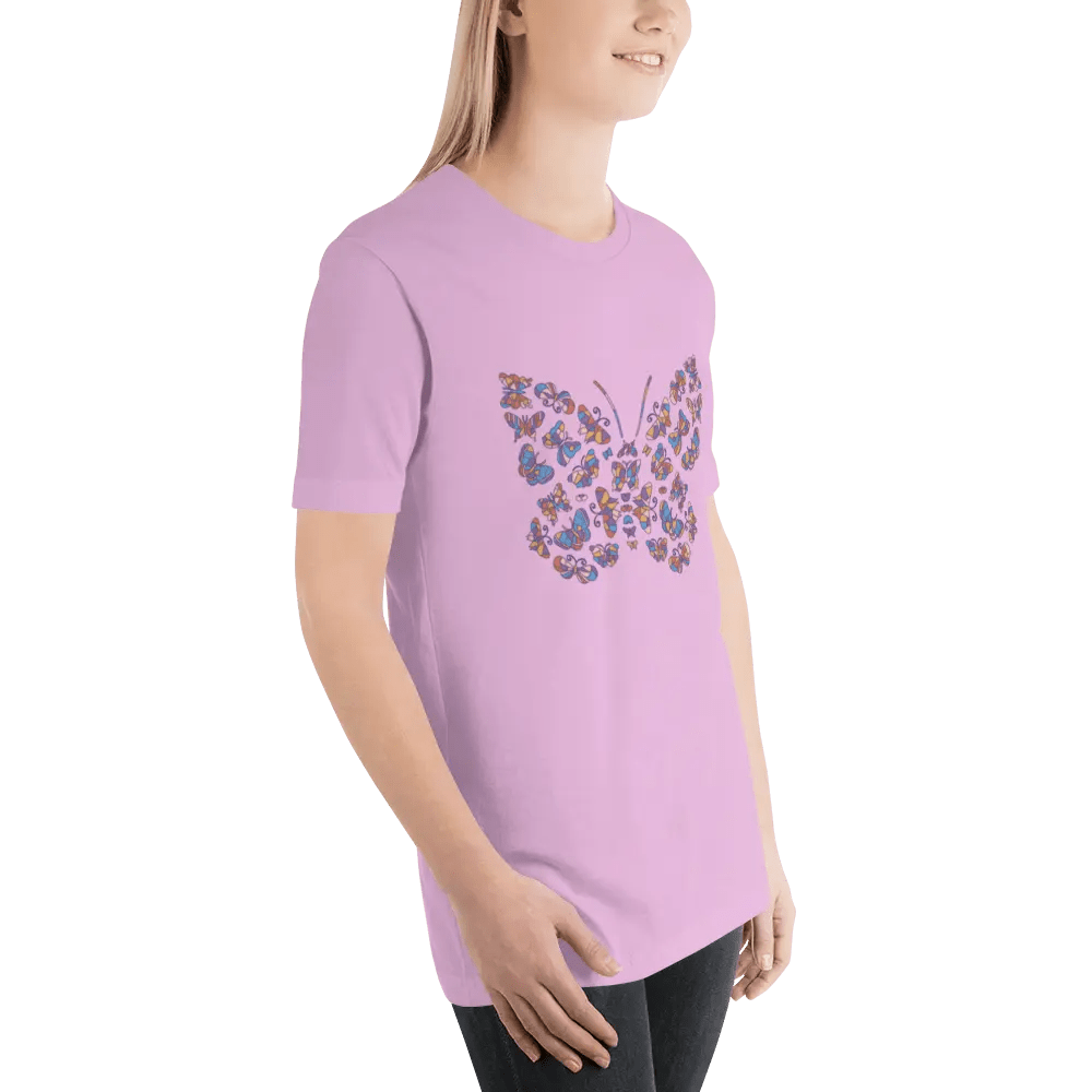 Unisex T-Shirt with Light Spring Colors