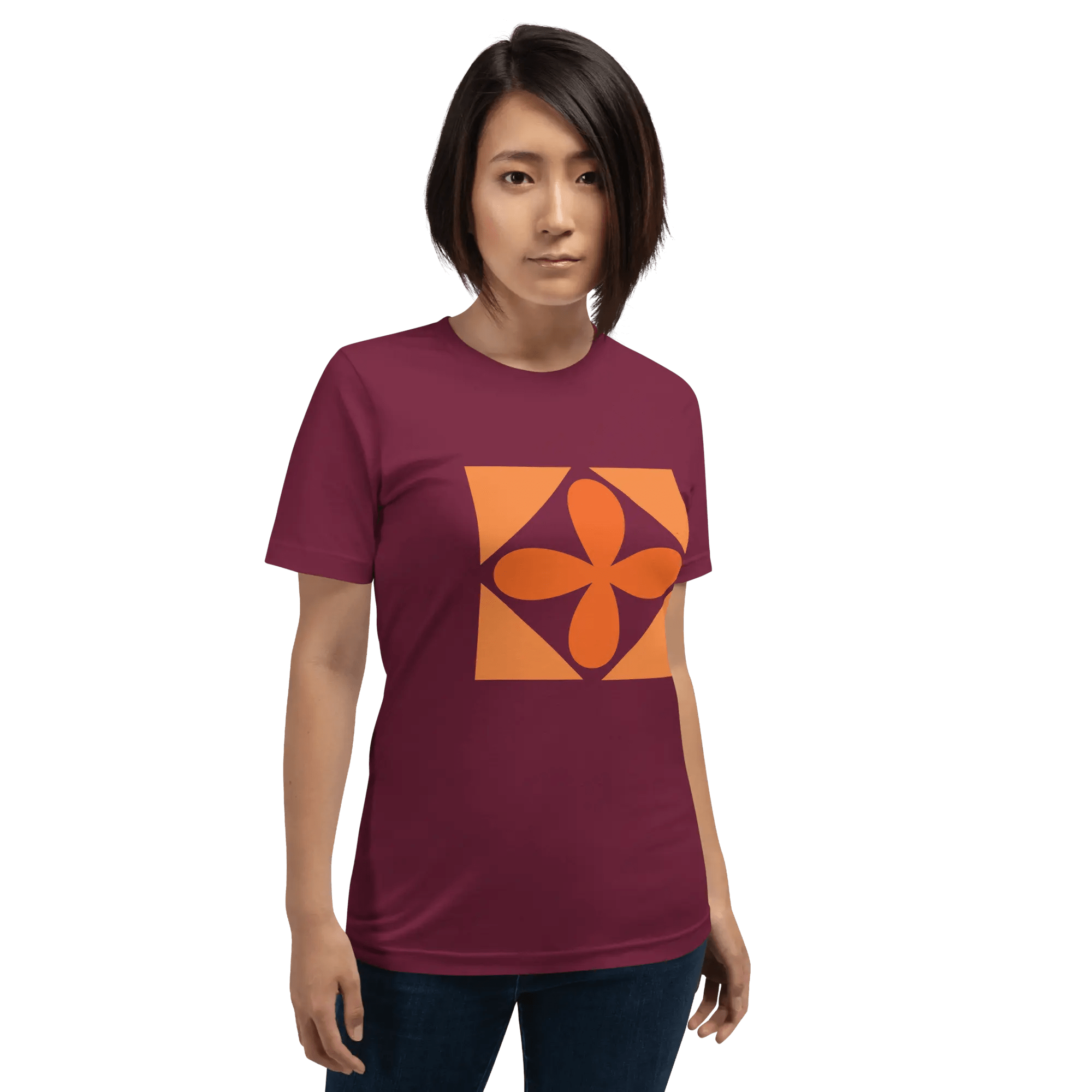 Unisex T-Shirt with Bright Spring Colors