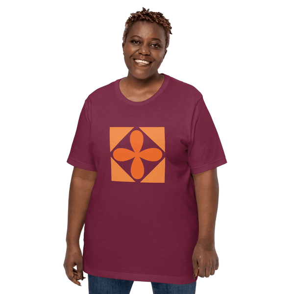 Unisex T-Shirt with Bright Spring Colors