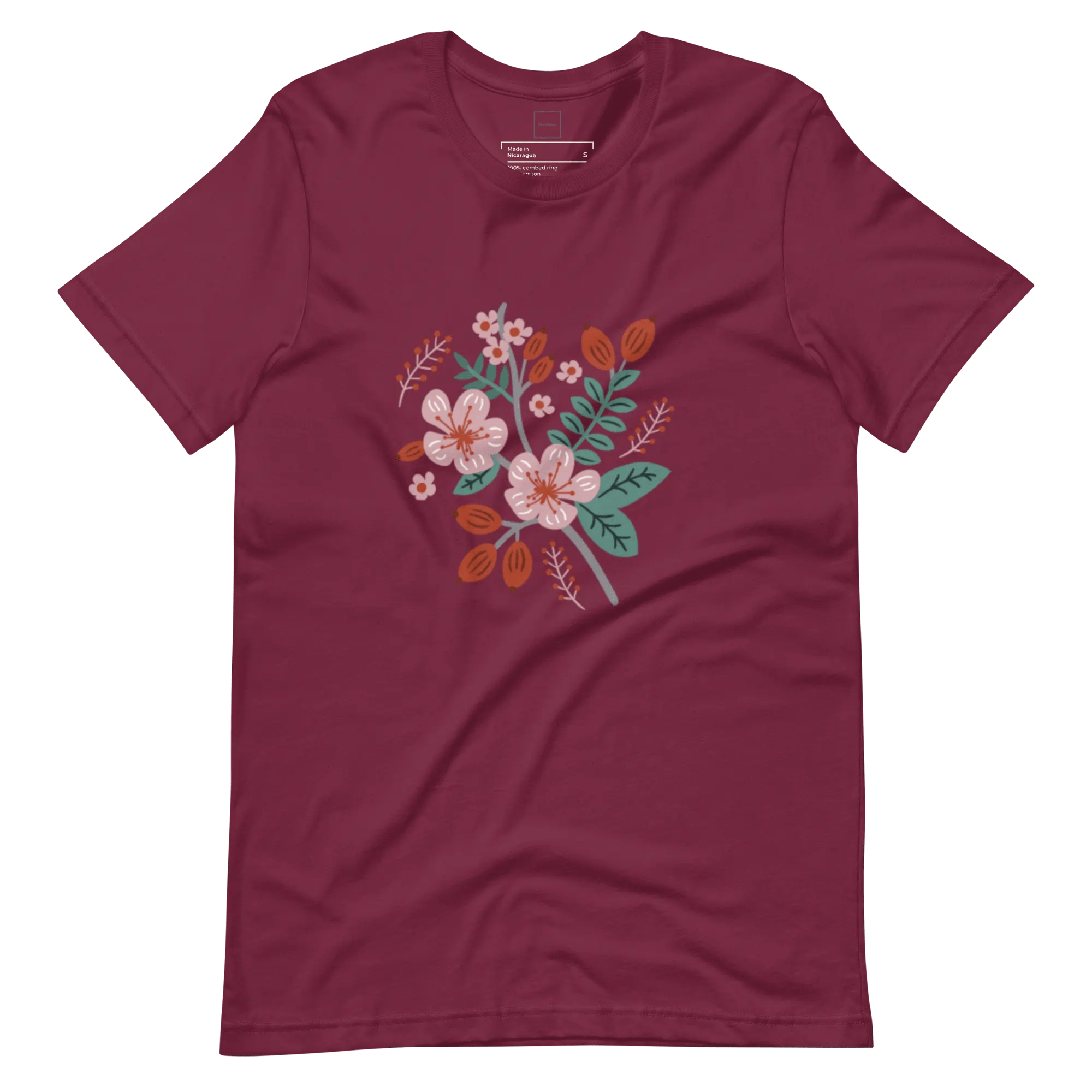 Unisex T-Shirt with Dark Autumn Colors
