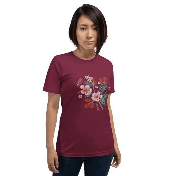 Unisex T-Shirt with Dark Autumn Colors