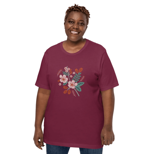 Unisex T-Shirt with Dark Autumn Colors
