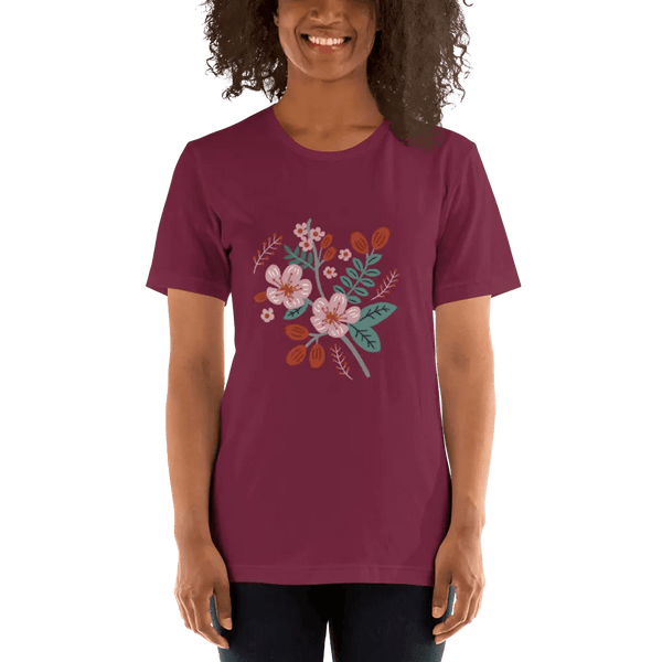 Unisex T-Shirt with Dark Autumn Colors