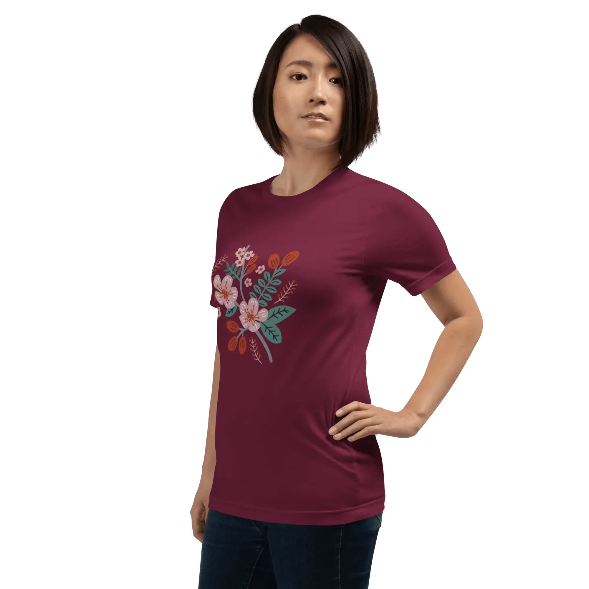 Unisex T-Shirt with Dark Autumn Colors