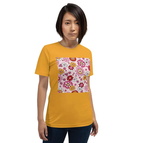 Unisex T-Shirt with Bright Spring Colors