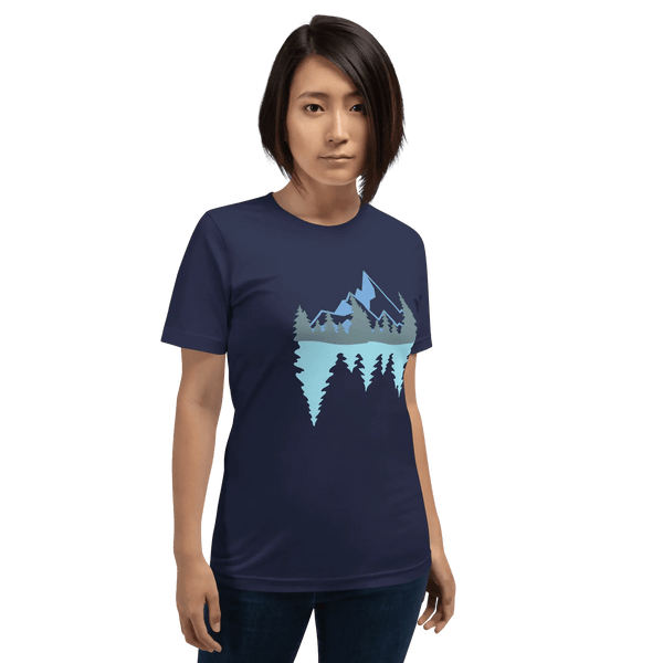 Unisex T-Shirt with Dark Winter Colors