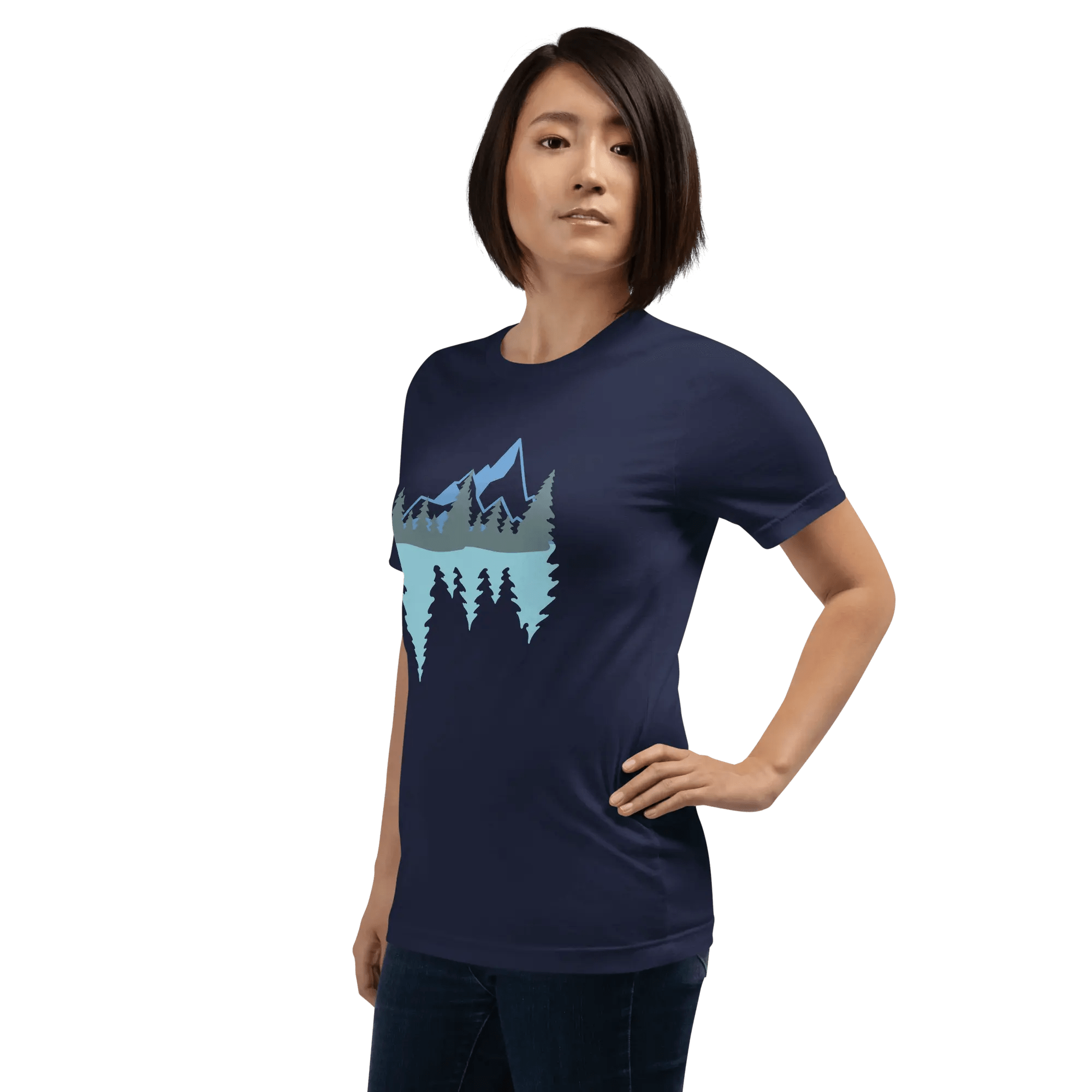 Unisex T-Shirt with Dark Winter Colors