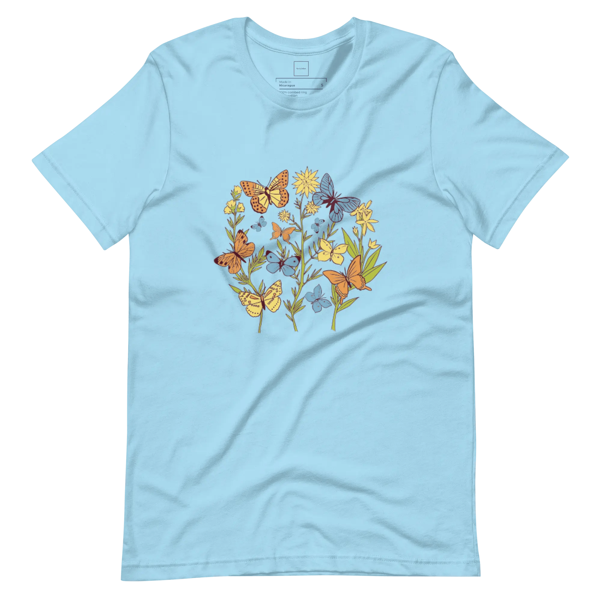 Unisex T-Shirt with Light Spring Colors