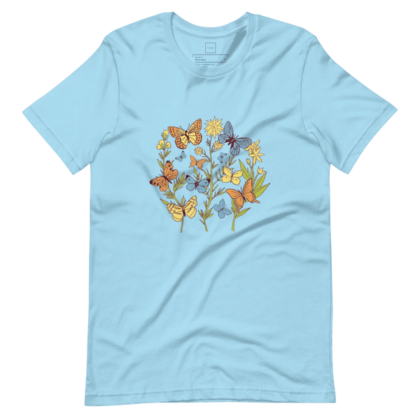 Unisex T-Shirt with Light Spring Colors