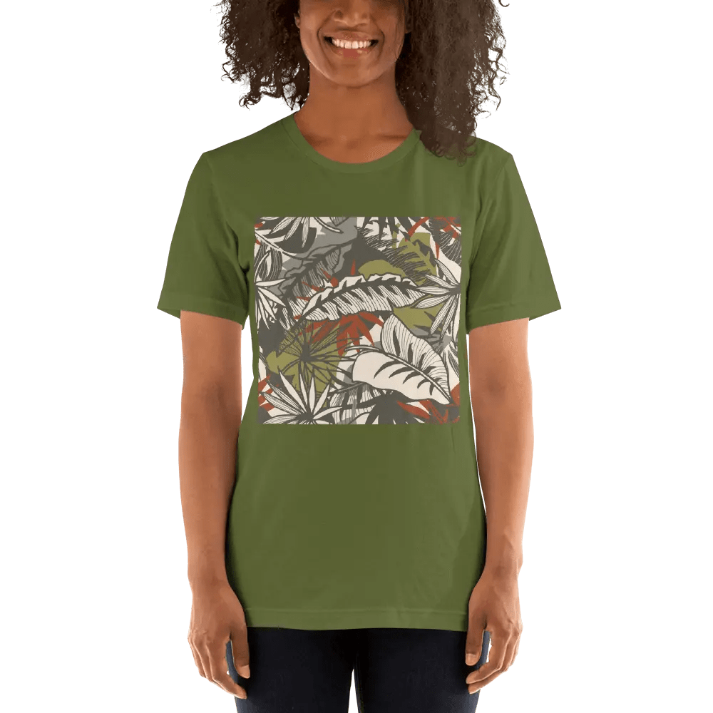 Unisex T-Shirt with Dark Autumn Colors