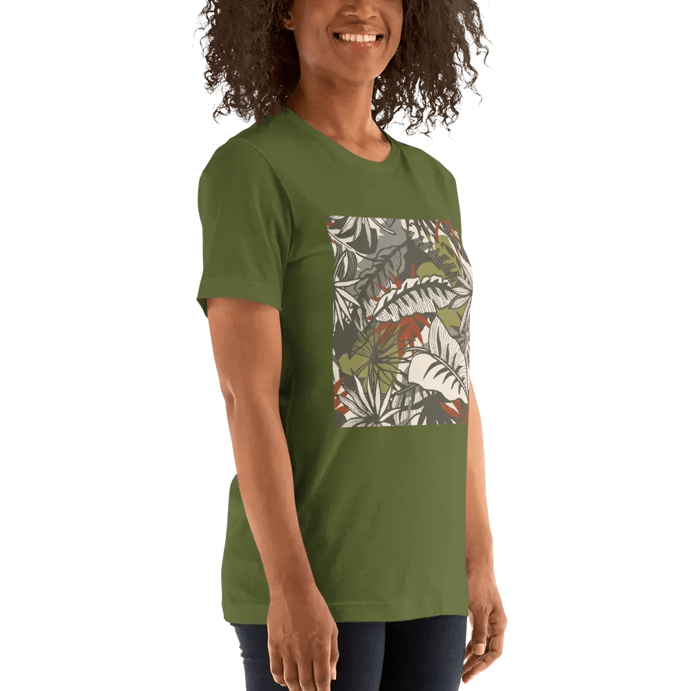 Unisex T-Shirt with Dark Autumn Colors