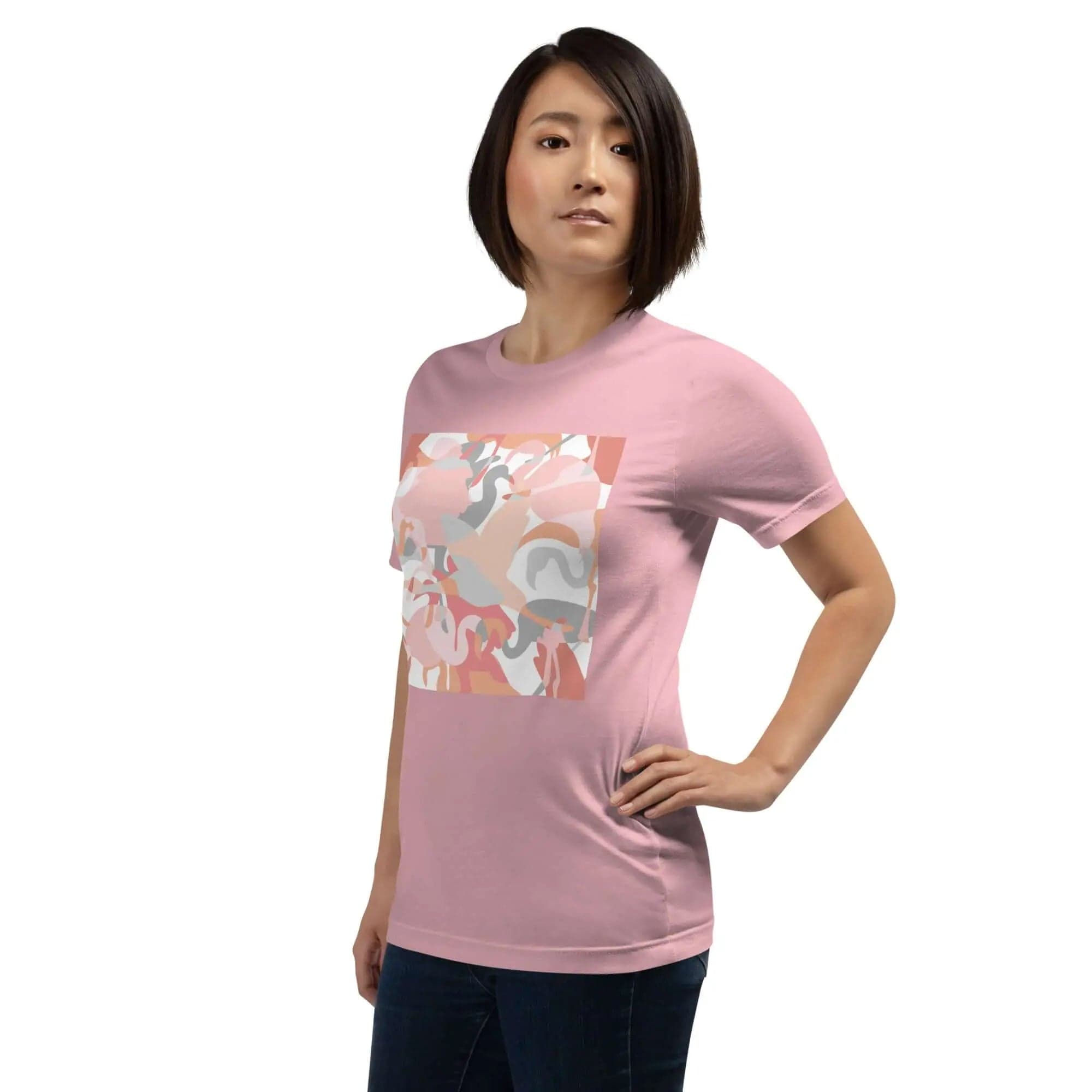 Unisex T-Shirt with Light Spring Colors