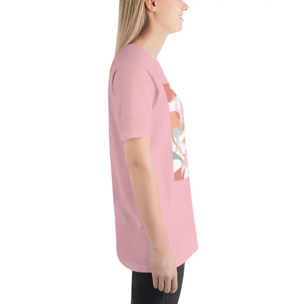 Unisex T-Shirt with Light Spring Colors