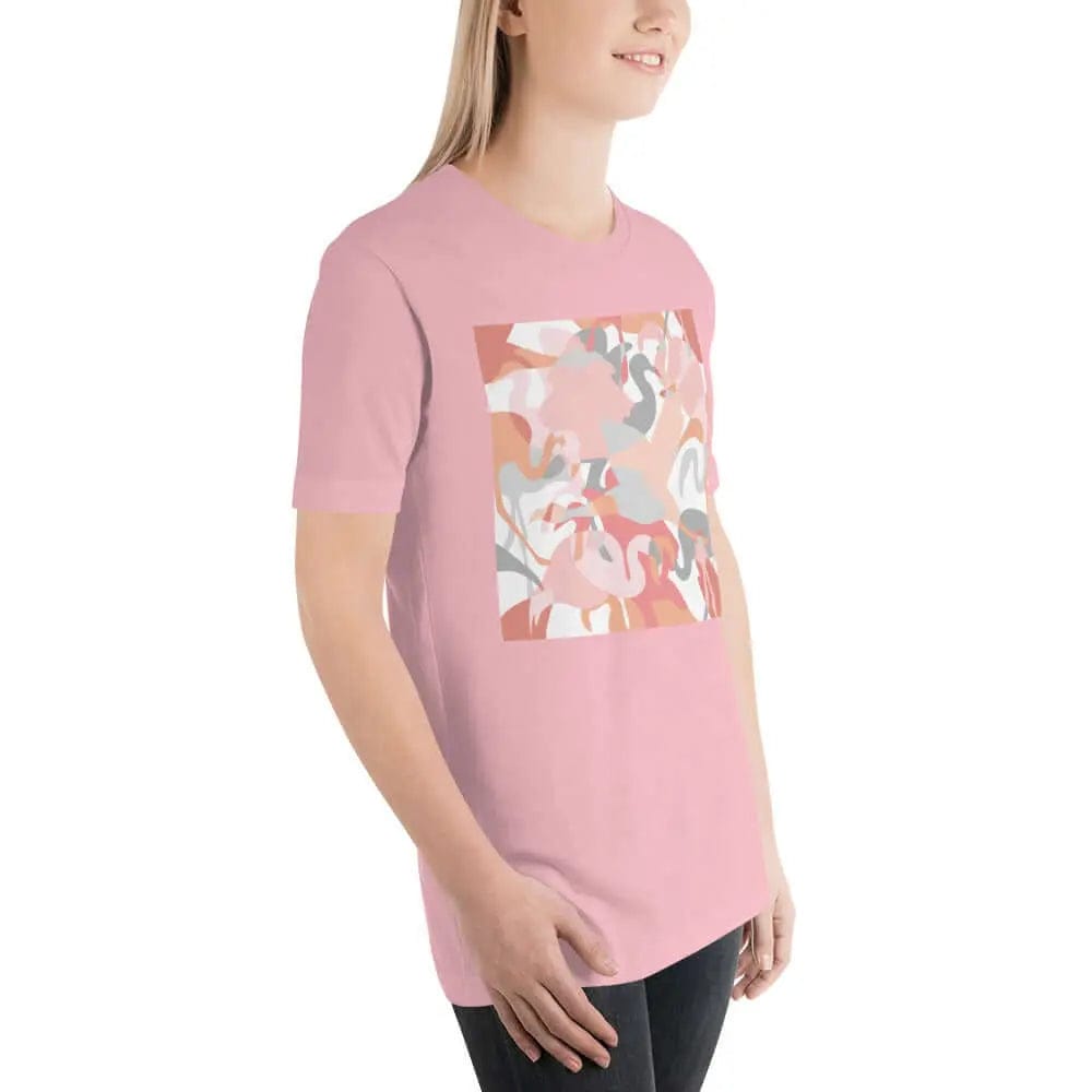 Unisex T-Shirt with Light Spring Colors