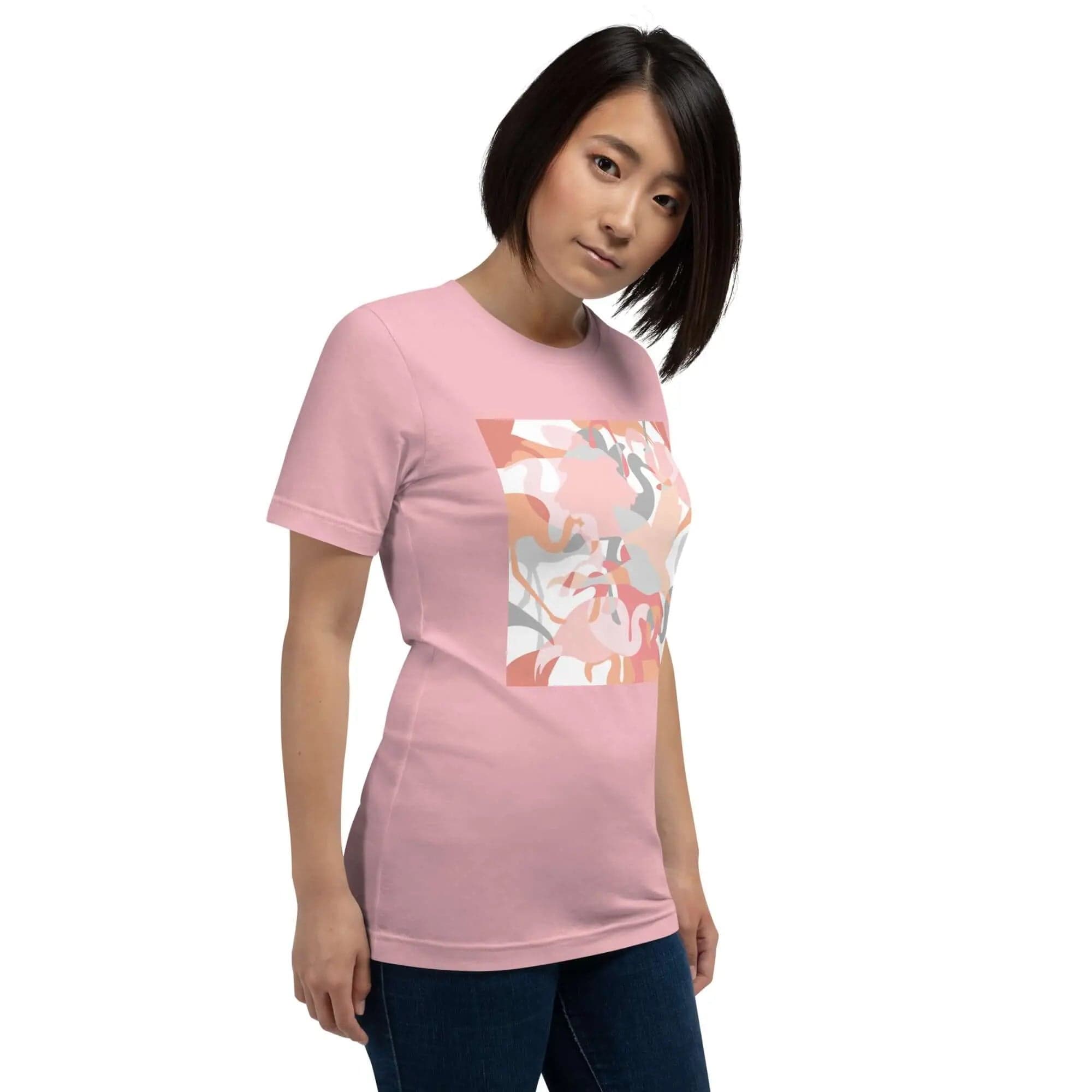Unisex T-Shirt with Light Spring Colors