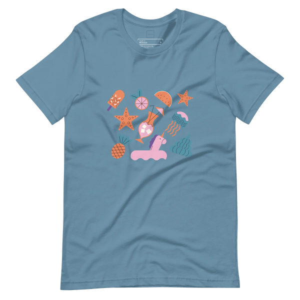 Unisex T-Shirt with True Summer Colors