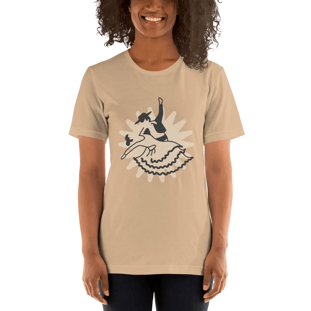 Unisex T-Shirt with Soft Autumn Colors