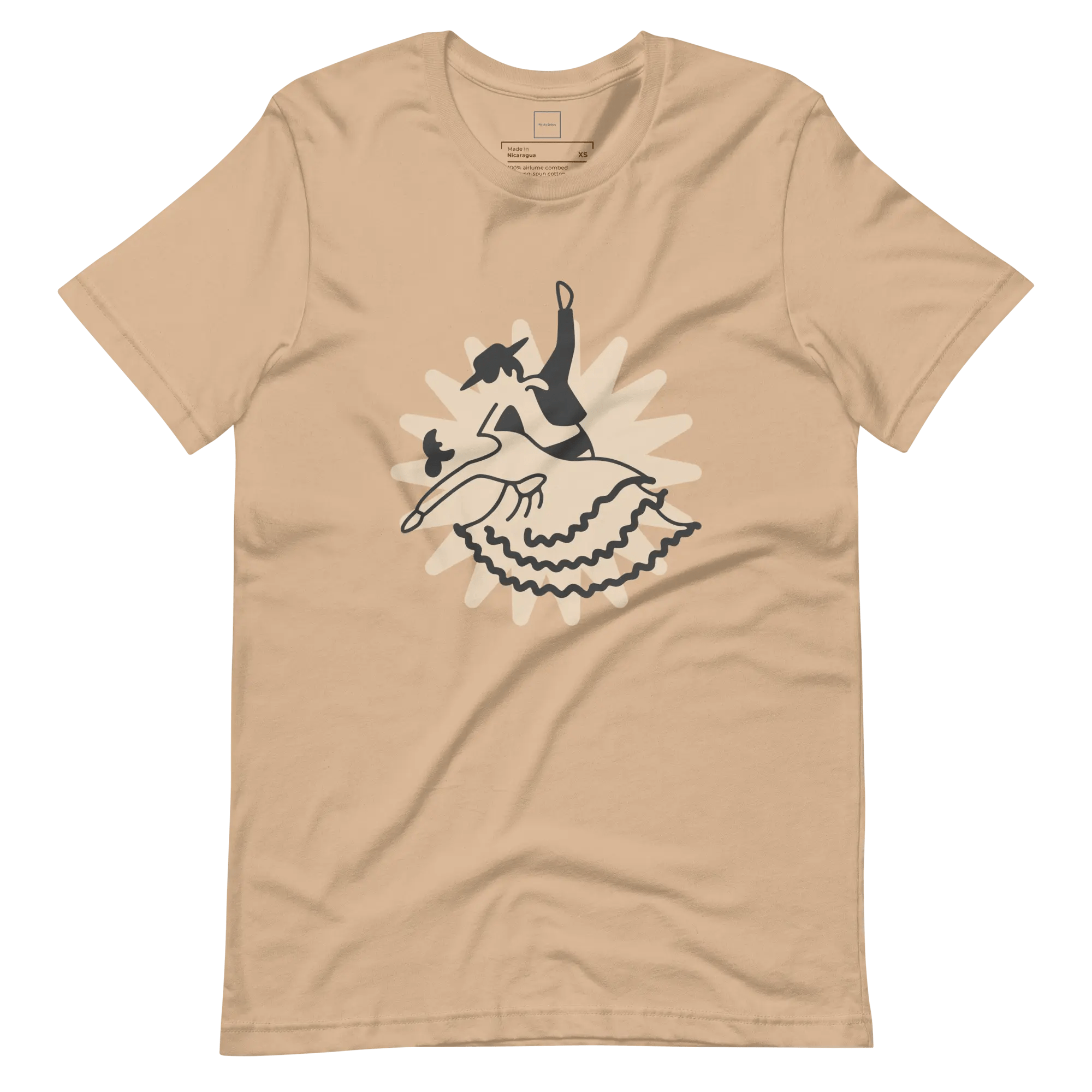 Unisex T-Shirt with Soft Autumn Colors