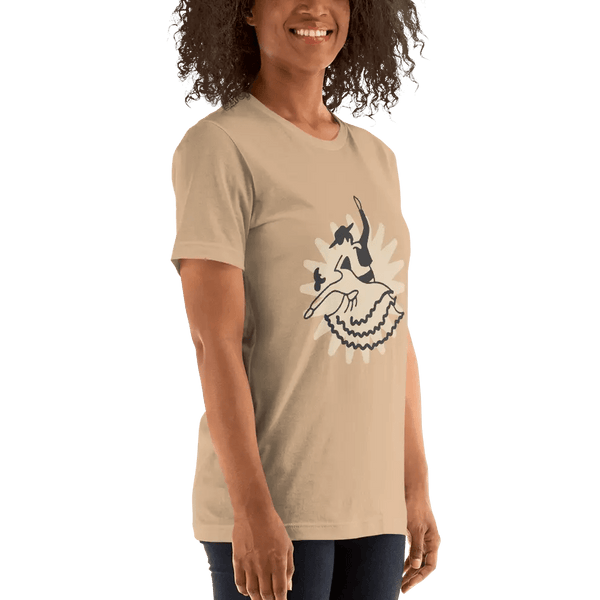 Unisex T-Shirt with Soft Autumn Colors
