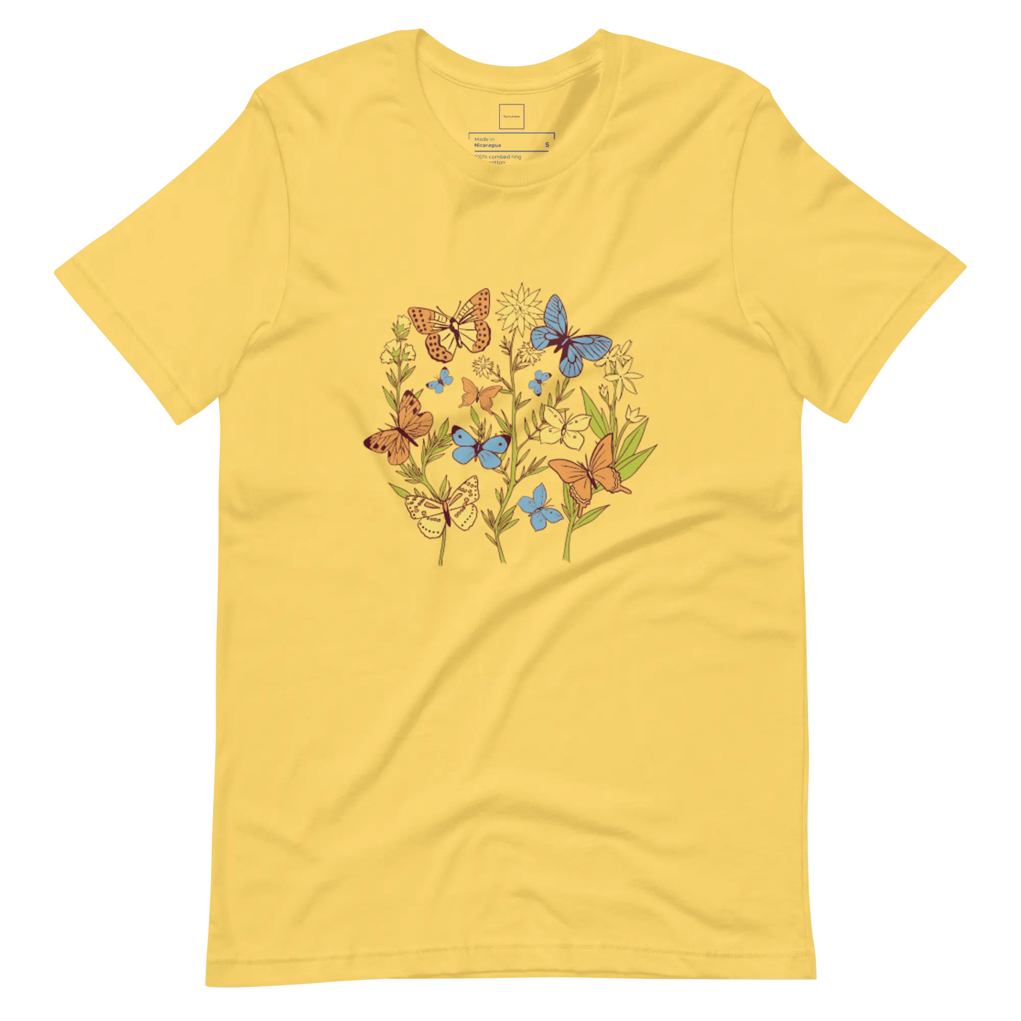 Unisex T-Shirt with Light Spring Colors