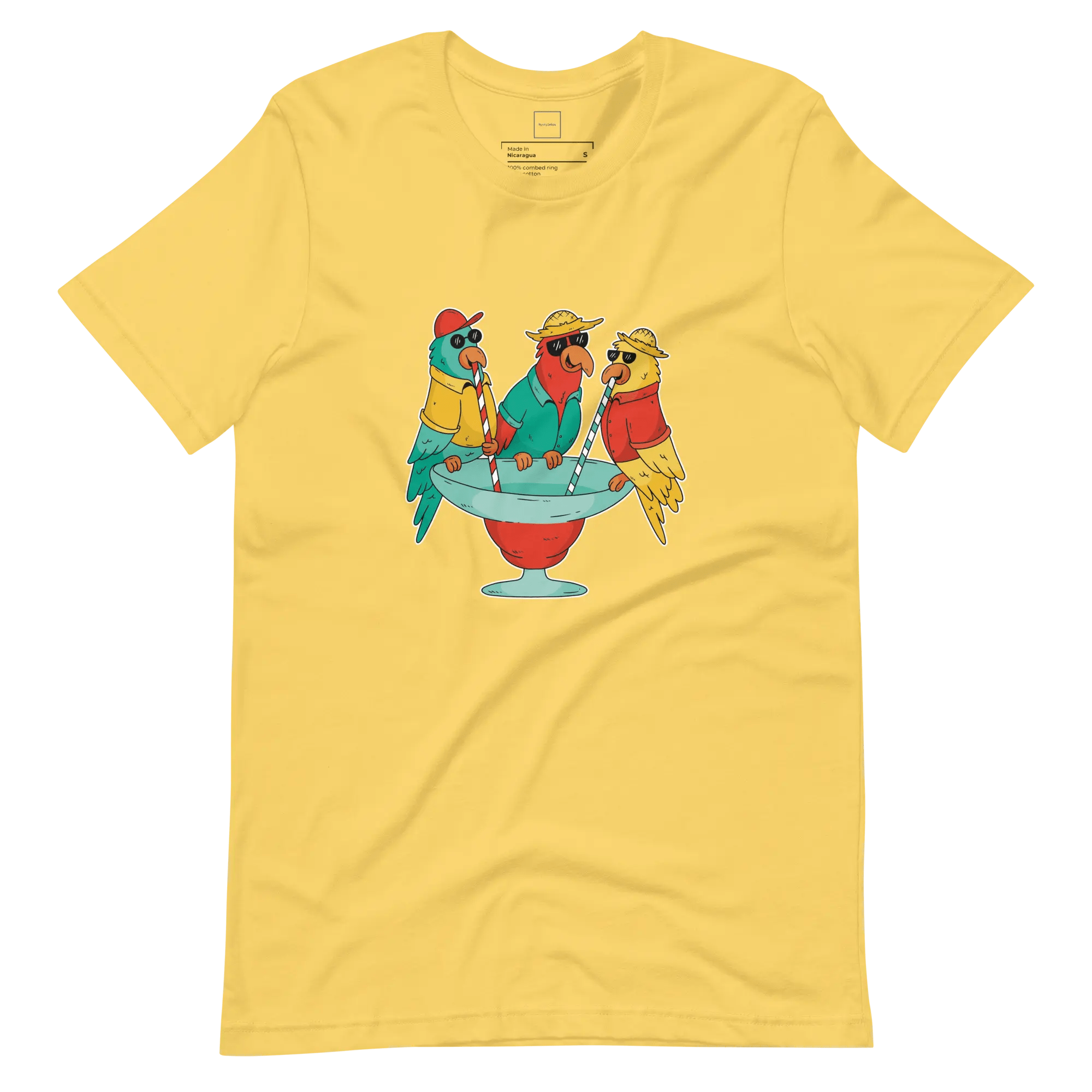 Unisex T-Shirt with Bright Spring Colors