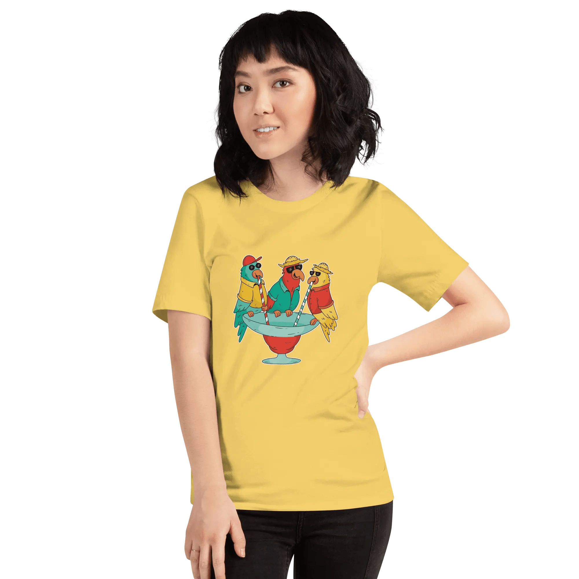 Unisex T-Shirt with Bright Spring Colors