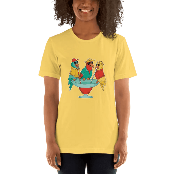 Unisex T-Shirt with Bright Spring Colors